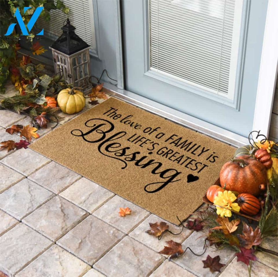 The Love Of A Family Is Life's Greatest Blessing