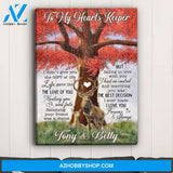 The Love Of You - Personalized Custom Name Canvas