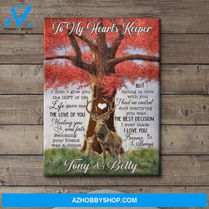 The Love Of You - Personalized Custom Name Canvas