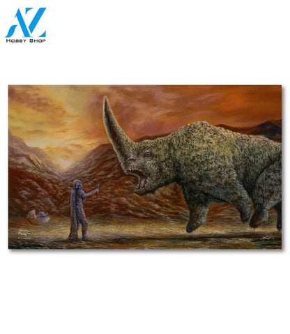 The Mandalorian The Mudhorn Doormat - 18" x 30"