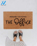 The Office Doormat | welcome mat | hand painted, custom doormat | cute doormat | outdoor doormat | wedding gift | housewarming gift