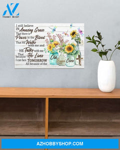 The Old Rugged Cross Easter Canvas Wall Art, Wall Decor Visual Art, Canvas Decor