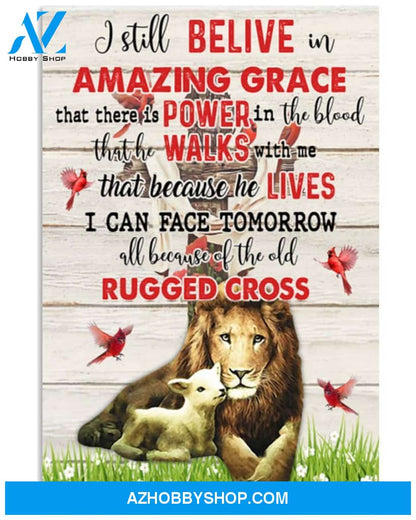 The Old Rugged Cross Easter Canvas And Poster, Wall Decor Visual Art, Wall Poster, My Poster Wall