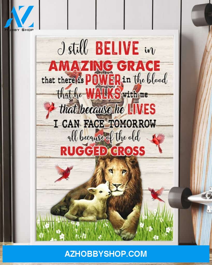 The Old Rugged Cross Easter Canvas And Poster, Wall Decor Visual Art, Wall Poster, My Poster Wall