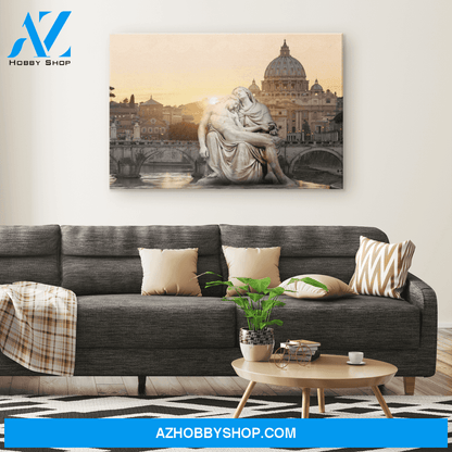 The Pieta Canvas Art