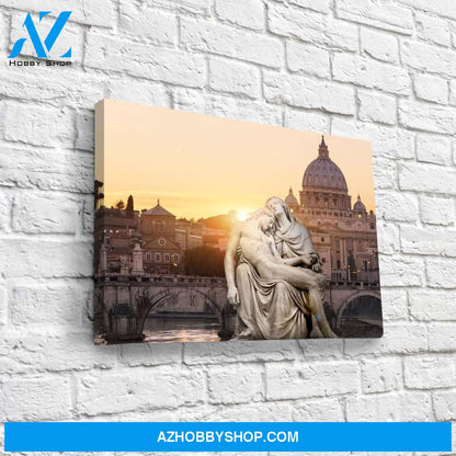 The Pieta Canvas Art