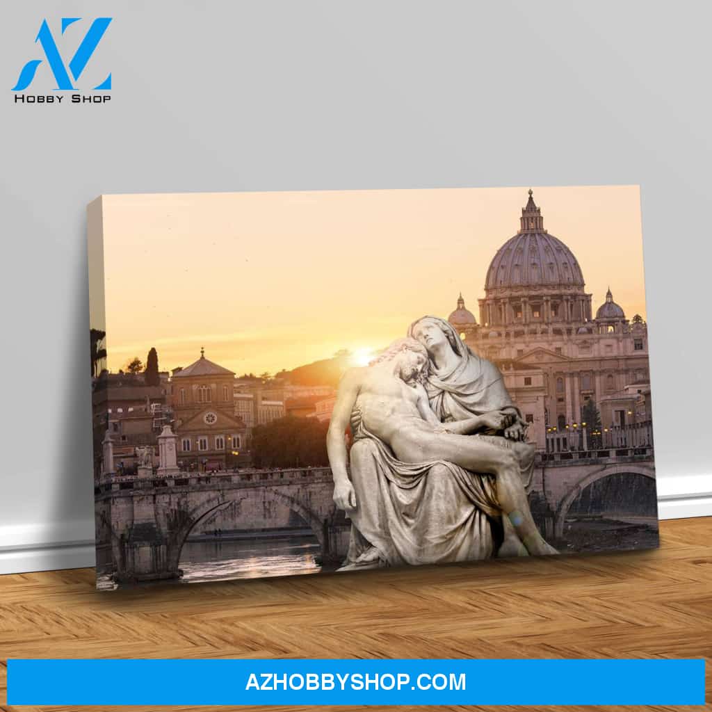The Pieta Canvas Art