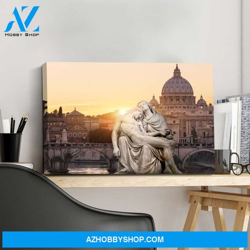 The Pieta Canvas Art