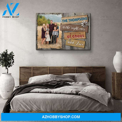 The Right Mix - Personalized Custom Photo Canvas