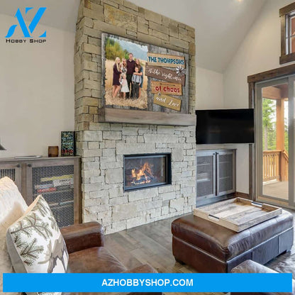 The Right Mix - Personalized Custom Photo Canvas