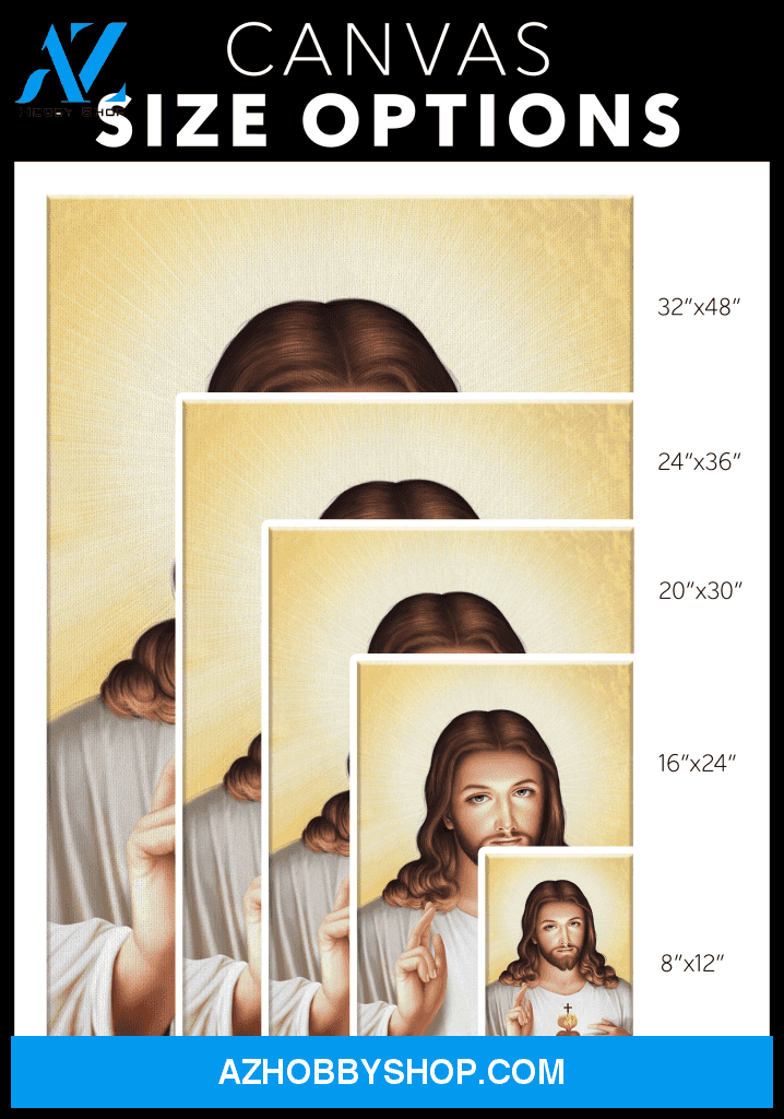 The Sacred Heart of Jesus Canvas Art