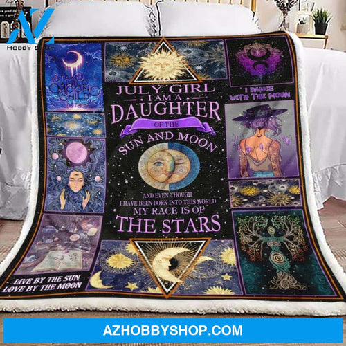 The Stars Witch Fleece Blanket - Sherpa Blanket