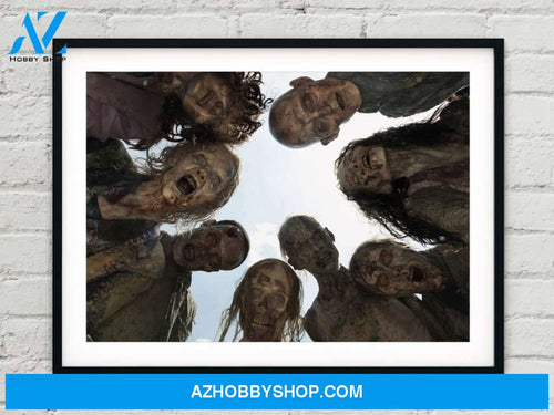 The Walking Dead TV Series Canvas And Poster, Wall Decor Visual Art, Gift Happy Halloween 1