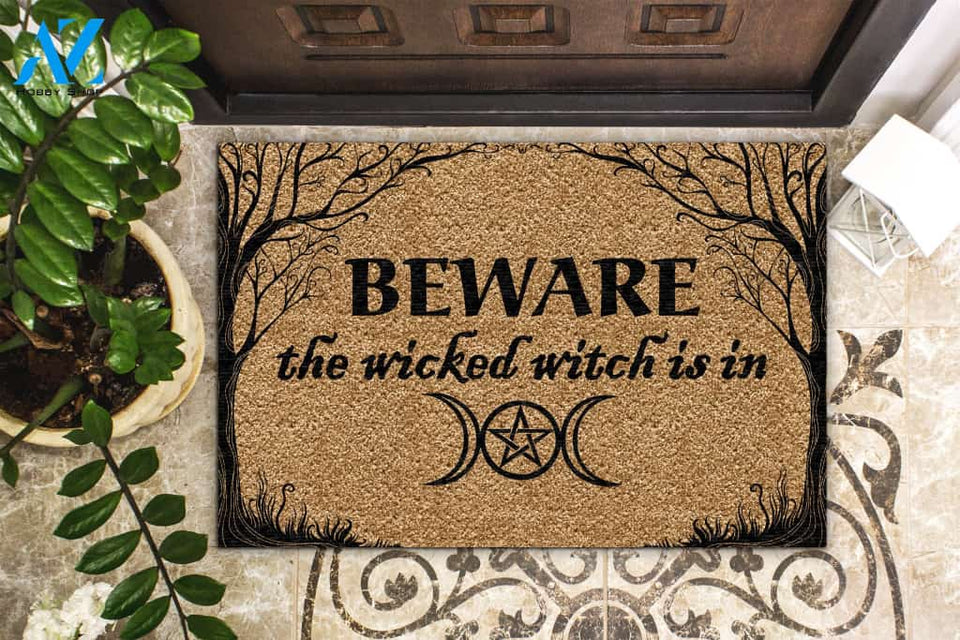 The Wicked Witch Is In Doormat | WELCOME MAT | HOUSE WARMING GIFT