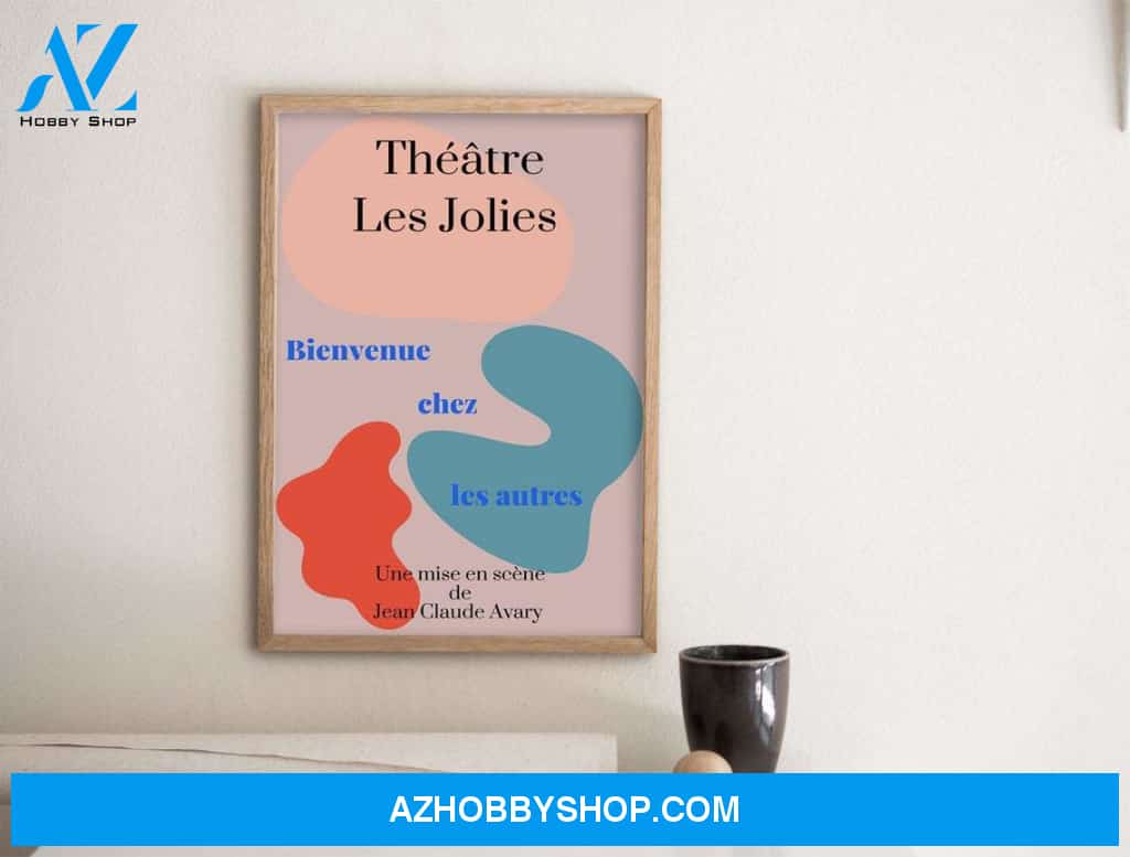 Theater Canvas And Poster, Wall Decor Visual Art