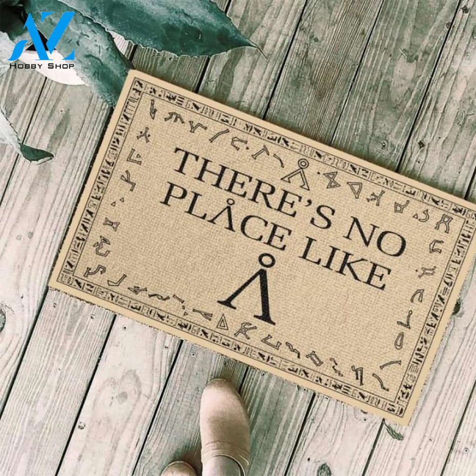 There's no place like Doormat | Welcome Mat | House Warming Gift