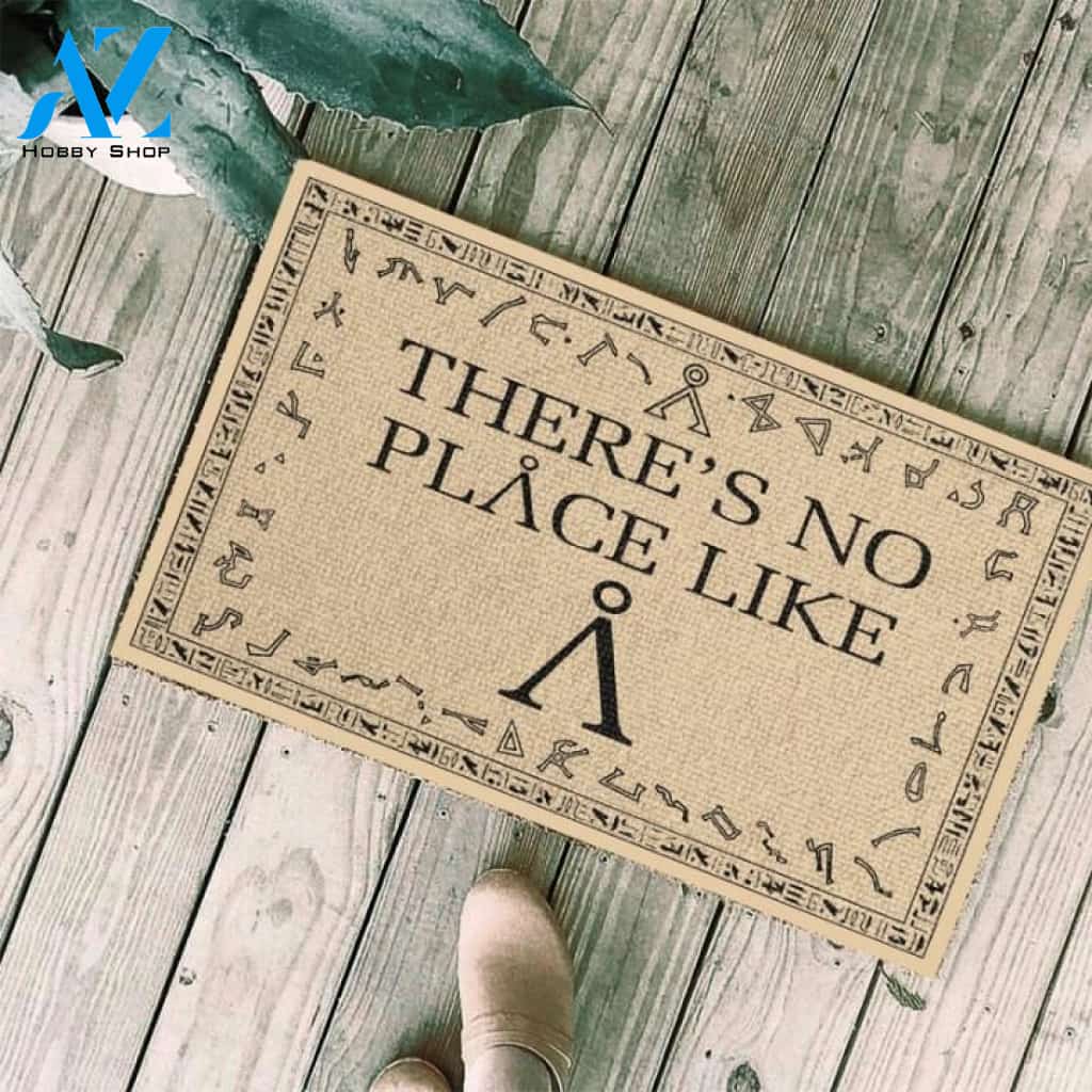 There's no place like Doormat | Welcome Mat | House Warming Gift