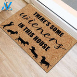 There's Some Wieners In This House Doormat | WELCOME MAT | HOUSE WARMING GIFT