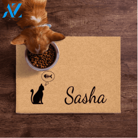 Thinking Fish Cat Personalized