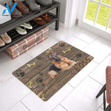 This German Shepherd Is The Boss Doormat, Gift For German Shepherd Dog lovers, Gift For Family Friends Home Decor Warm House Gift Welcome Mat