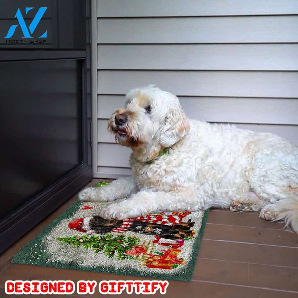 This Home Is Filled With Kisses Australian Shepherd Doormat