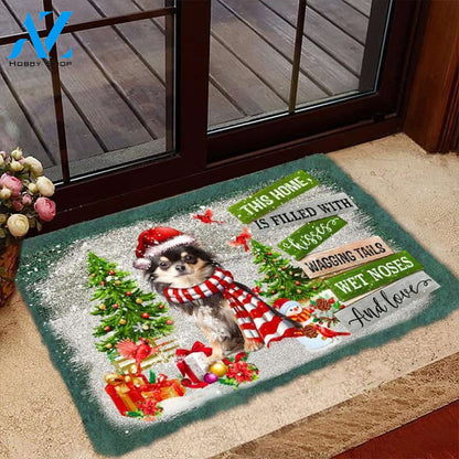 This Home Is Filled With Kisses Chihuahua Doormat