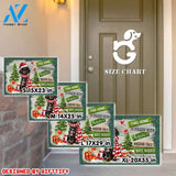 This Home Is Filled With Kisses Chocolate Labrador Retriever 02 Doormat