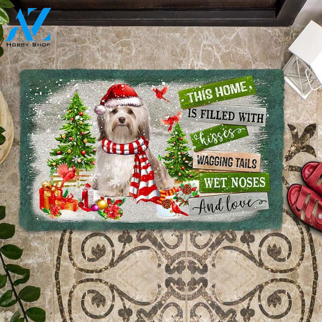 This Home Is Filled With Kisses Havanese Doormat
