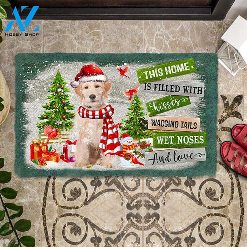This Home Is Filled With Kisses Labradoodle Doormat