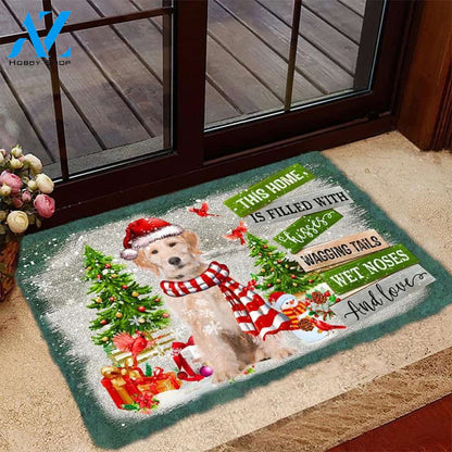 This Home Is Filled With Kisses Labradoodle Doormat