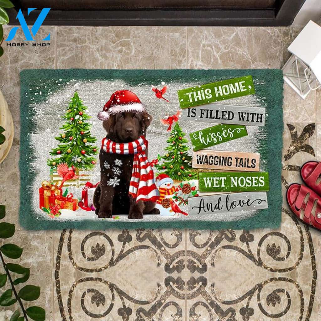 This Home Is Filled With Kisses Newfoundland Doormat