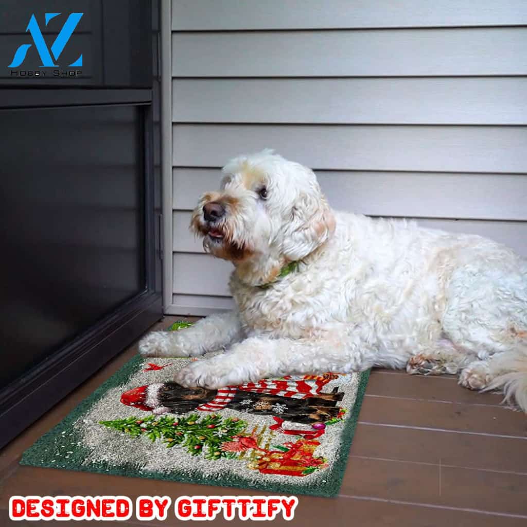 This Home Is Filled With Kisses Shetland Sheepdog Sheltie Doormat