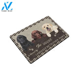 This House Is Blessed By Labrador Retriever Paws Doormat Indoor And Outdoor Mat Entrance Rug Sweet Home Decor Housewarming Gift Gift For Friend Family Stem Feminist