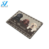 This House Is Blessed By Labrador Retriever Paws Doormat Indoor And Outdoor Mat Entrance Rug Sweet Home Decor Housewarming Gift Gift For Friend Family Stem Feminist