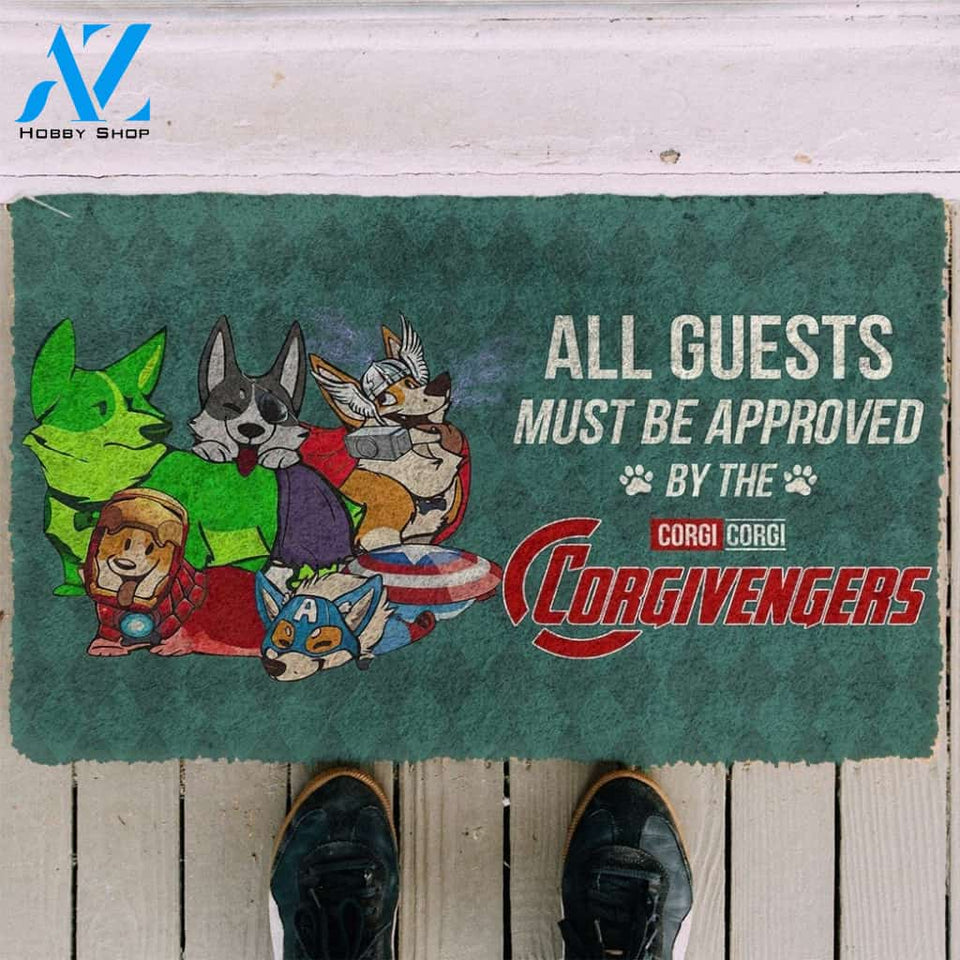 Gearhumans Gearhuman 3D This House Protected By Corgi Doormat