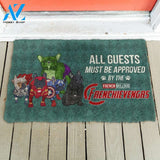 Gearhumans Gearhuman 3D This House Protected By Frenc Bulldog Doormat