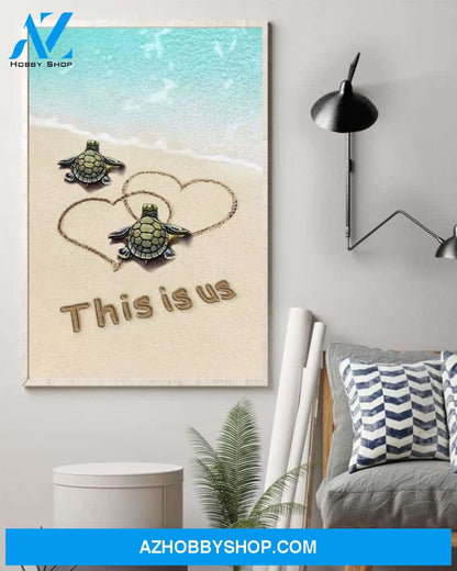 This Is Us, Fam + Graphic + Canvas, Poster, Gift for Family