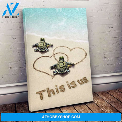 This Is Us, Fam + Graphic + Canvas, Poster, Gift for Family