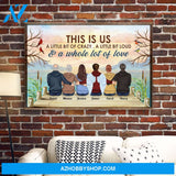 This Is Us - Personalized Poster/Canvas - Memorial Gift For Family Members