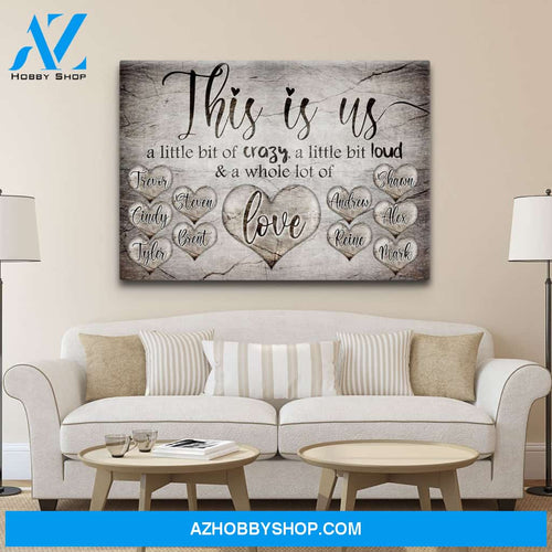This Is Us Personalized Premium Canvas V2