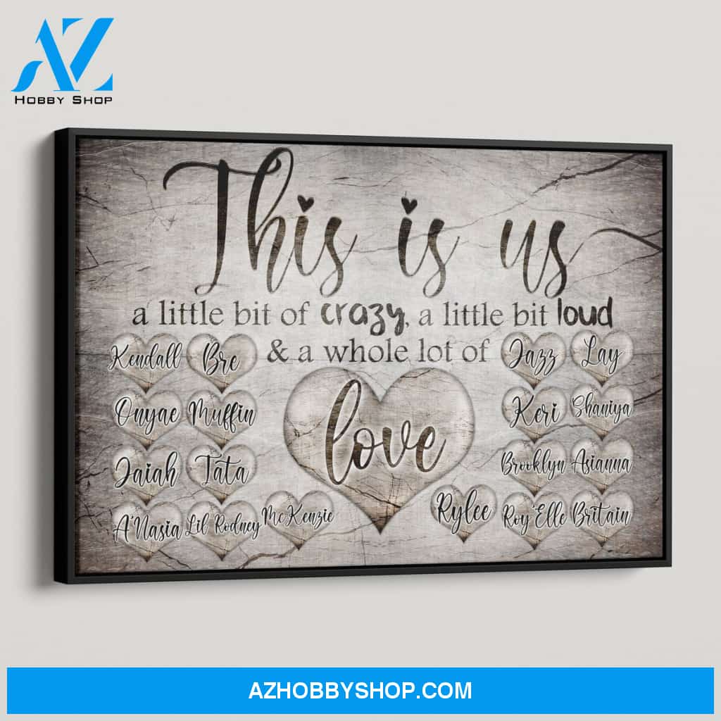 This Is Us Personalized Premium Canvas V2