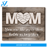 Thoughtful Gift For Mom On Birthday Personalized Canvas Mother's Day Gift
