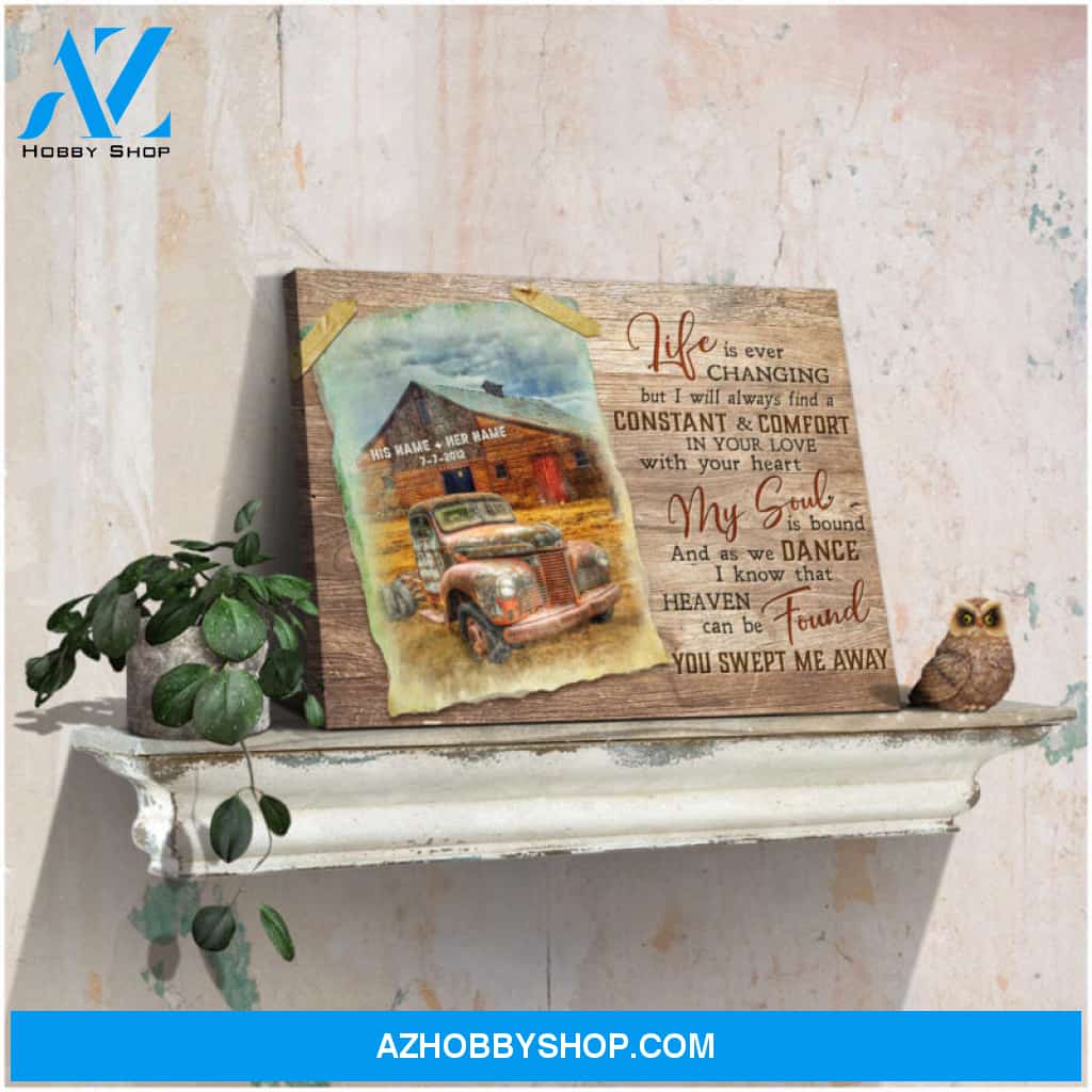 Thoughtful Gifts For Husband And Wife Beautiful Old Country Scene Custom Canvas Print