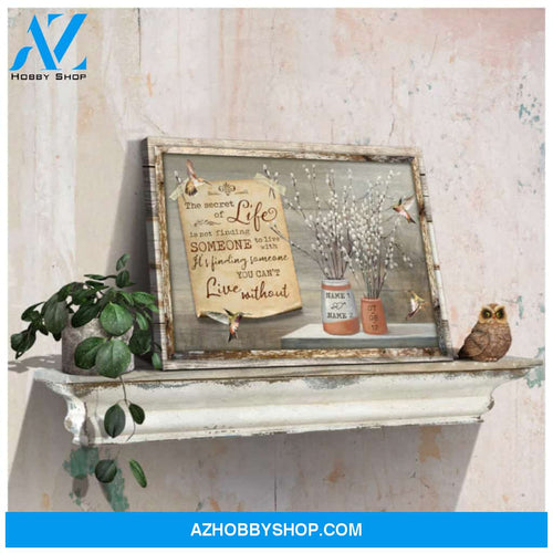 Thoughtful Gifts For Wife With Lovely Message Farmhouse Wall Decor Custom Canvas Print