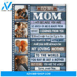 Thoughtful Son Gift To Mother Personalized Mother's Day Gift Canvas