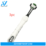 Three Sided Pet Toothbrush Dog Brush Bad Breath Tartar Teeth Care White3Pc