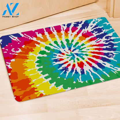 Tie Dye Door Mat