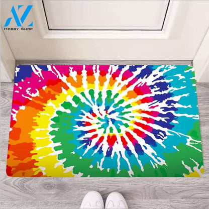 Tie Dye Door Mat