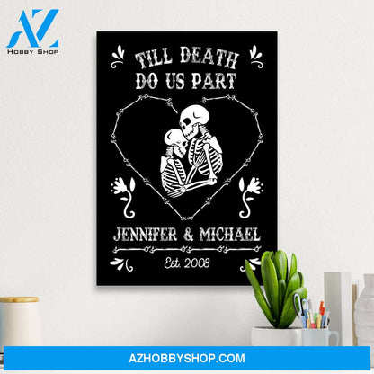 Till Death Premium Canvas