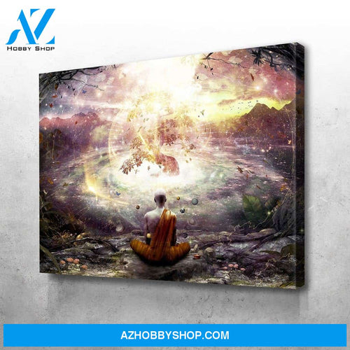 Title of Nature And Time Spiritual Canvas And Poster,Canvas Prints,Wall Decor Visual Art